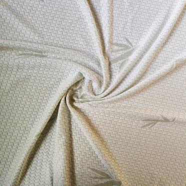 Bamboo/polyester mattress ticking fabric Manufacturer Featured Image