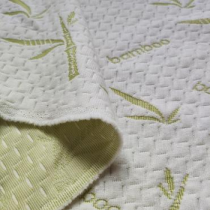 Natural material Bamboo mattress stretch fabric jacquard fabric