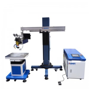 MavenLaser 1500W 2000W Saldatore laser per stampi a sbalzo con braccio sollevatore per saldatrice laser per stampi di riparazione di precisione
