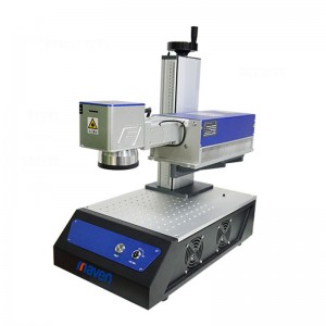 Macchina per incisione laser UV per marcatura laser in vetro plastica portatile 3W 5W
