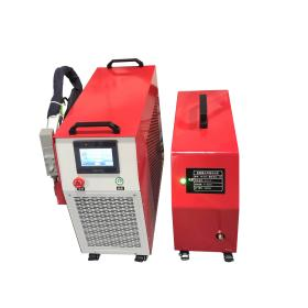 Mini 1500W Portable Air Cooling Soldador Laser Machine cù Wire Feeder Handheld Fiber Laser Metal Welding Machine