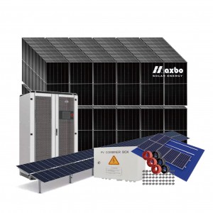 100kW હાઇબ્રિડ સૌર ઉર્જા સિસ્ટમ