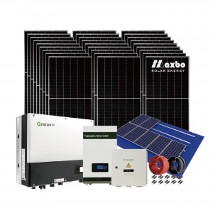 10 kW išjungta saulės energijos sistema