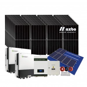 20 kW-os hibrid napelemes rendszer