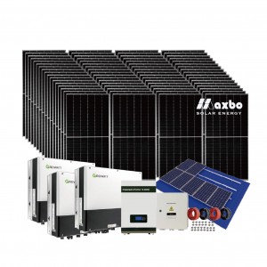 30 kW-os hibrid napelemes rendszer