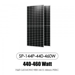 મેક્સબો હાફ-સેલ મોનો સોલર પેનલ – 440W, 445W, 450W, 455W, 460W