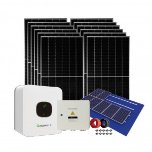 5 kW na mřížce solárního energetického systému