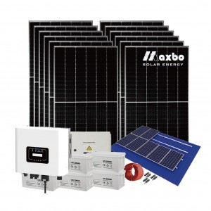 5kW હાઇબ્રિડ સૌર ઉર્જા સિસ્ટમ
