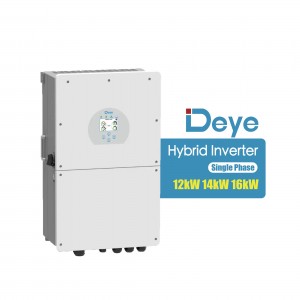 Deye Hybrid Solar Inverter |12kW, 14kW, 16kW |Paʻa i ka pā