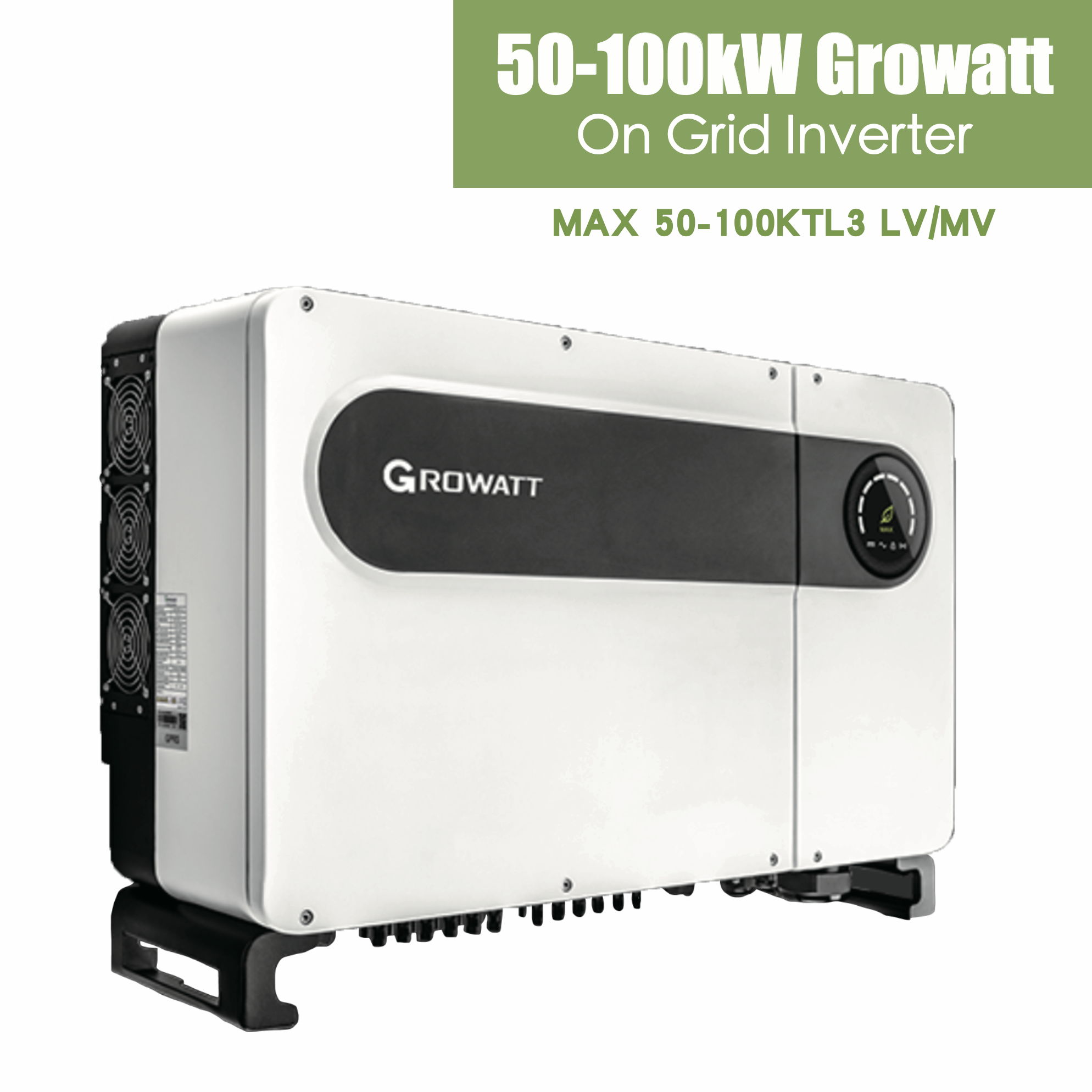Wyróżniony obraz Growatt MAX 50-100KTL3 LV/MV