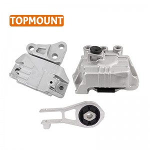 TOPMOUNT 68328737 68328737A 68328737AB 68253034AC 68258599AA Auto Parts Engine Mounts for Jeep Compass 2.0 16 2015-2020