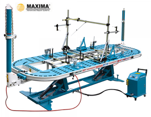 MAXIMA vruća prodaja novi dizajn auto klupa za izvlačenje udubljenja B serije, mašina za popravku karoserije