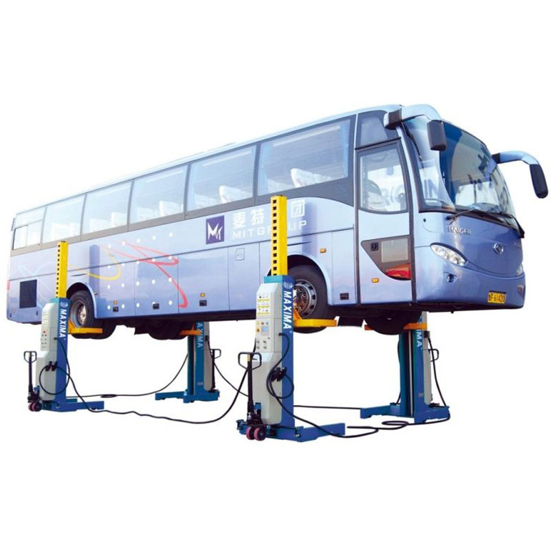 yogulitsa yapamwamba kwambiri Maxima FC55 yokhala ndi waya ya Heavy Duty Column Lift 4 post bus lift