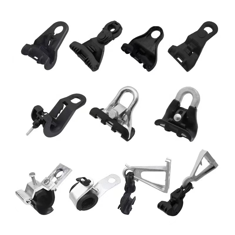 Cable Suspension Clamp, 1, 2, 3 Bolts Messenger Suspension Clamp