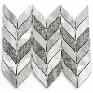 Inkjet Printing Aluminum Mosaic Tiles For Home Decoration