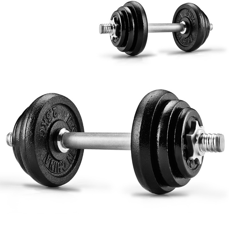 New launched products fitness fitted set gym dumbbell stainless steel