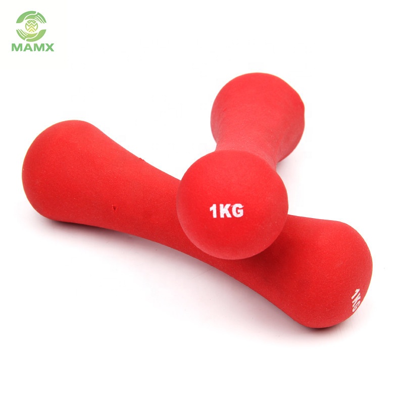 New innovative products barbell plates for gym use women colorful hex ladies dumbbell