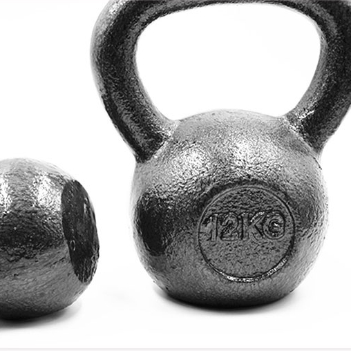 Hot sale Cast iron and painting kettlebell high quality black iron kettlebell for sale