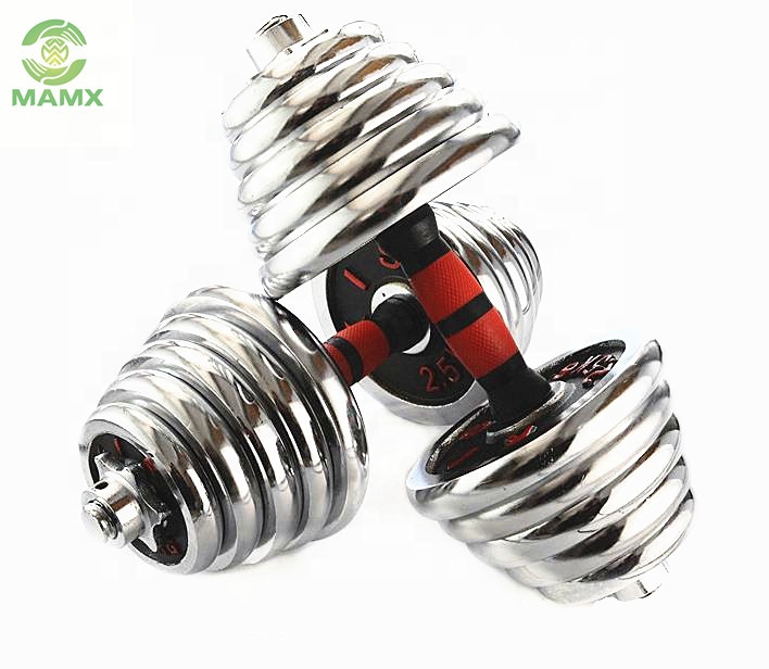 Wholesale Cheaper 50Kg Cement Gym Adjustable Dumbbell Weights
