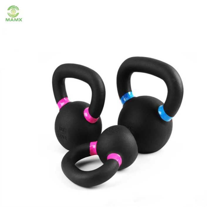 Gym Exercise Bodybuilding Colorful Pvc Coat Vinyl Dipping Kettlebell