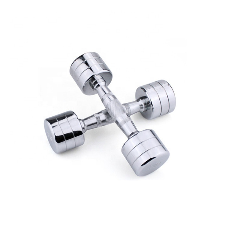 10Kg Bodybuilding Gym stainless steel dumbbell with factory price
