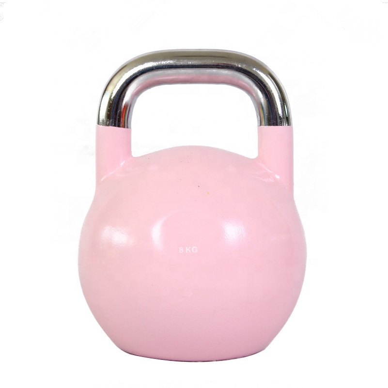 High quality steel and filling iron kettlebell painting  colorful competitive  kettlebell for sale