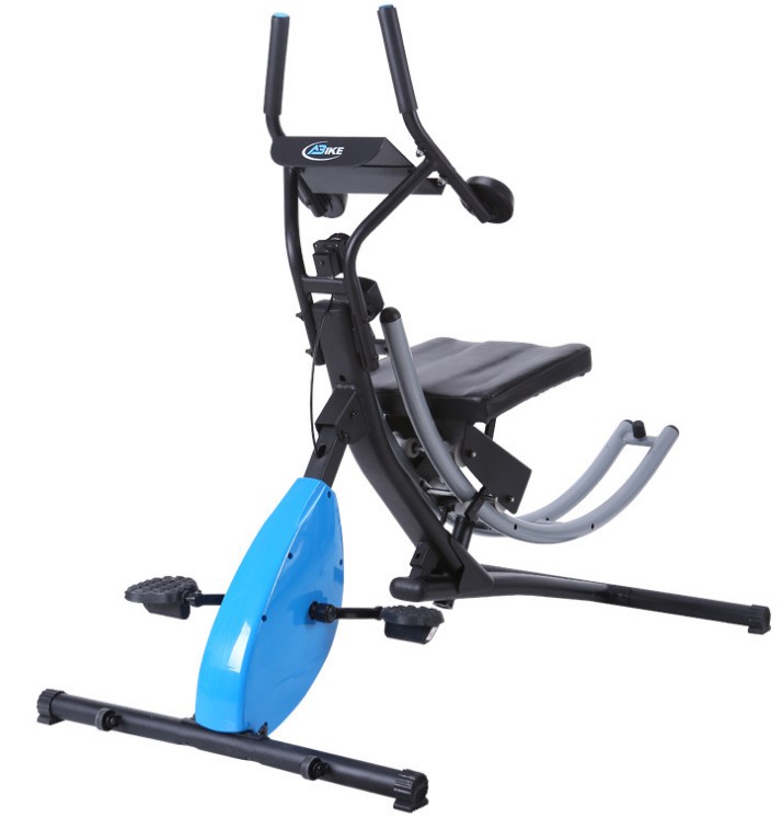 Bike and abdominal machine with PP plastic and steel tube all-in-one machine hot sale
