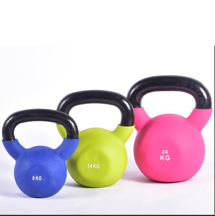 Factory sale double color kettlebell keychain for exercise