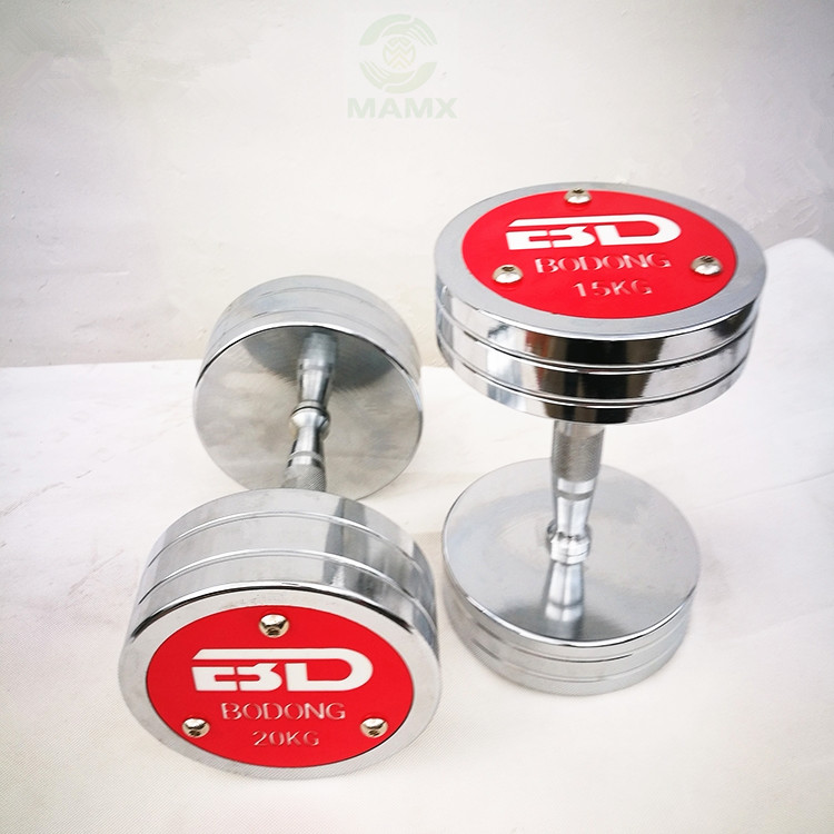 Top Quality Gym Equipment Steel Rotating Fixed Dumbbell For Sale
