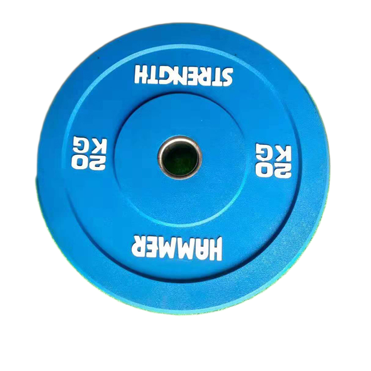 Unique products Cheap and practical Competitive bodybuilding  bumper rubber  plates barbell weight plates