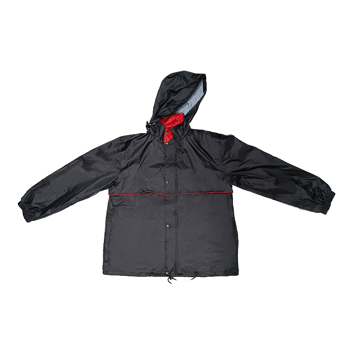 polyester raincoat fashionable design waterproof rain jacket