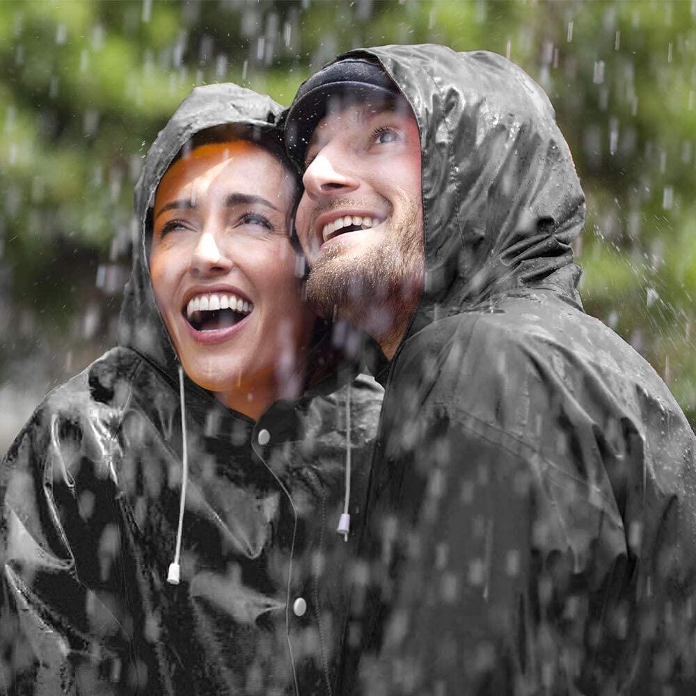 פונצ'ו מעיל גשם באיכות גבוהה לוגו מותאם מודפס ארוך לשימוש חוזר PLA PVC EVA PU PE מעיל גשם עמיד למים לגברים נשים