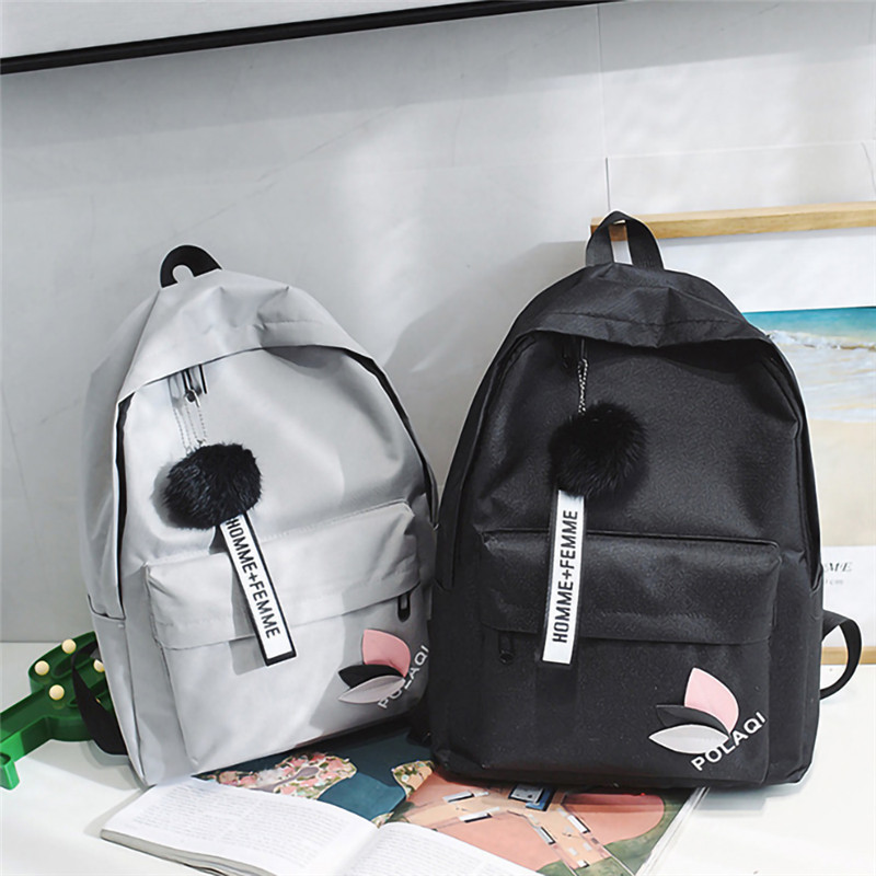 Waterproof nylon polyester business sports school backpack