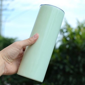 20oz UV Color Changing Insulated Slim Tumbler