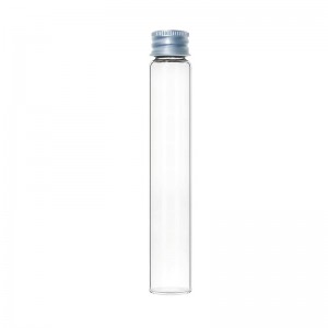 30ml Glass Test Tube with Metal Screw Lid
