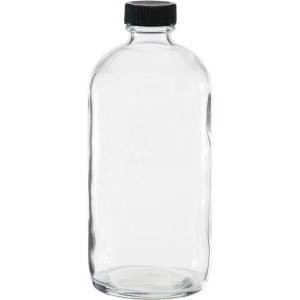 16OZ Empty Glass Boston Round bottle for Kombucha