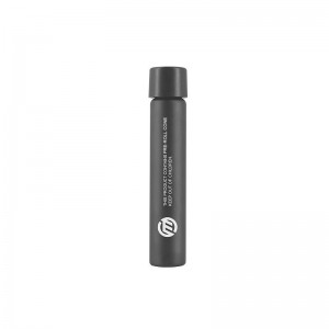 116mm Matt Black Blunt Pre-Roll Joint Tube with Child Resistant Lid