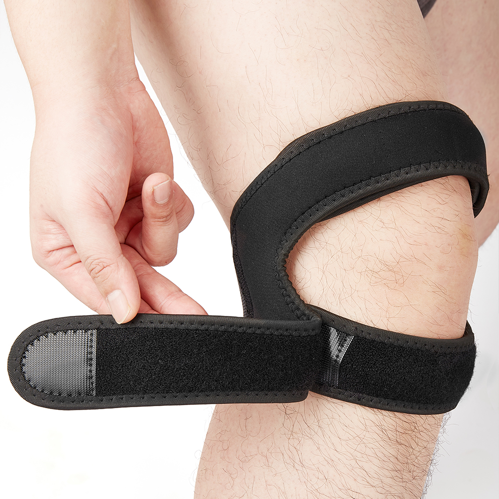 Double Patella Tubes Knee Support Strap