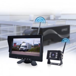 1 CH 7 collu LCD monitors FHD 1080P 2,4 G bezvadu atpakaļskata drošības kameras autobuss kravas automašīnu kameru sistēma bezvadu