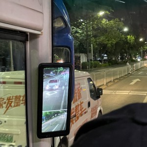 ECE R46 12,3 hazbeteko 1080P Autobus Kamioia E-Side Ispilu Kamera