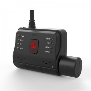 4CH 1080P Trailer Truck Fleet Management پخش زنده DVR Dash Camera LTE GPS WIFI 4G Dashcam