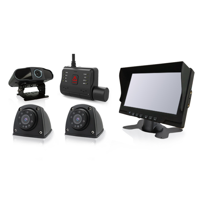 4CH AI Anti-Ermüdungs-Fahrerstatusmonitor-DVR-Kamerasystem für LKW (6)