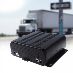 H264 8 kanālu CCTV Car HD Black Box DVR ierakstītājs 4G GPS izsekošanas kravas autobusu mobilais DVR