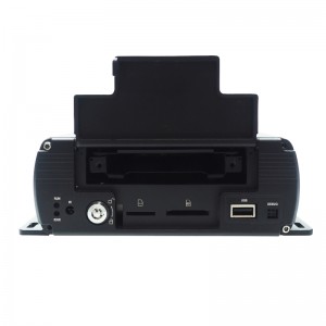H264 8-kanals CCTV Bil HD Black Box DVR-inspelare 4G GPS-spårning Lastbil Buss Mobil DVR