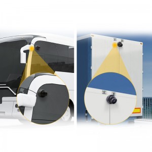 AHD 720P පාසල් බස් ට්‍රක් රථය Dome Bus කැමරාව ඇතුළත සැඟවුණු CCTV