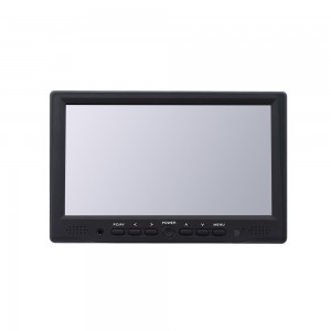 Arddangosfa IPS Fideo VGA Monitor LCD 7 modfedd (1024 × 600)