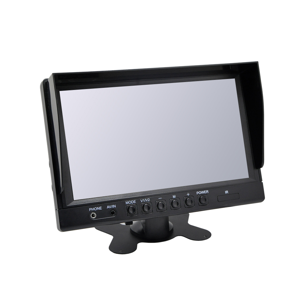 9 collu digitālais LCD monitors (800 × 480)