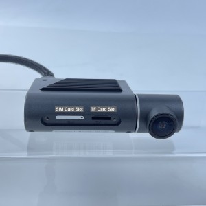 MCY Dual Lens 4G Mini Dash Cam novērošanas kamera ar SIM karti, kas piemērota CMSV6 platformai DMS pēc izvēles