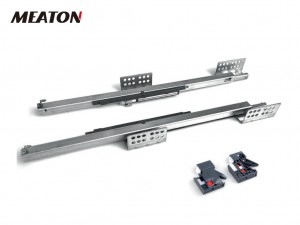 High-Quality  Best Bearing Drawer Slides Factories Exporter –  Cheap Push Open Soft Close Drawer Slides With Handle   – Meaton