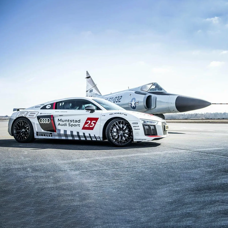 Geval van Audi Group Racing Air Transport